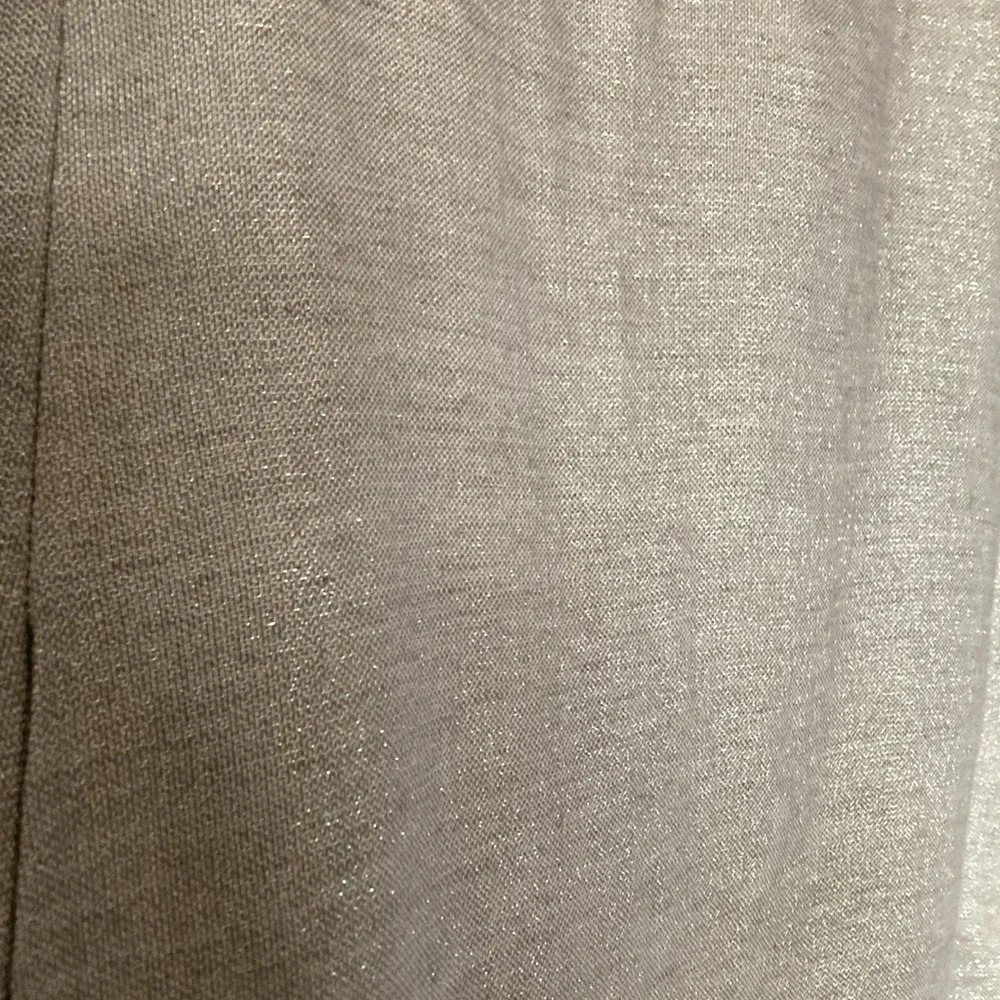Eileen Fisher Twinkle Metallic  Linen Mini Slip Dress small petite Style #SOTY-2 - Picture 3 of 11